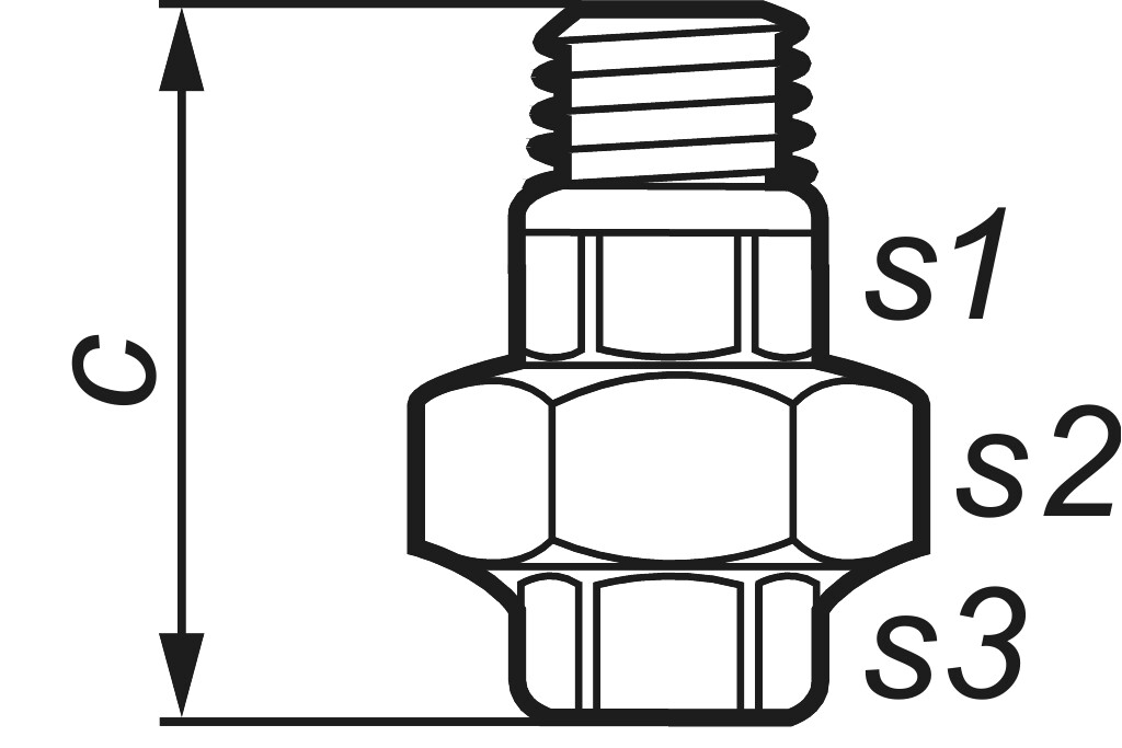 GF  335  union   1/2" black